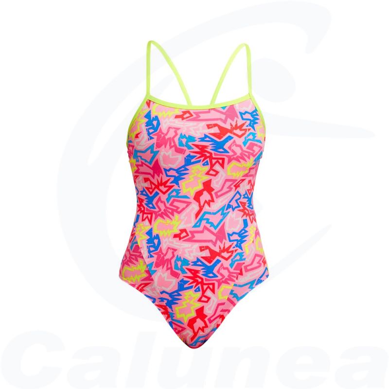 Image du produit Women's swimsuit ROCK STAR SINGLE STRAP FUNKITA - boutique Calunéa