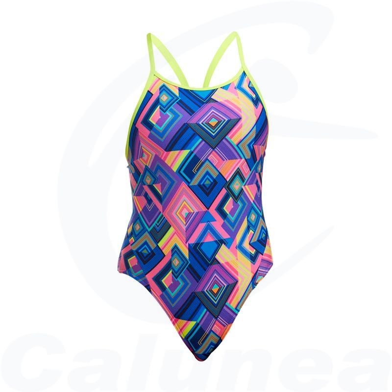 Image du produit Girl's swimsuit BE SQUARE DIAMONDBACK FUNKITA - boutique Calunéa