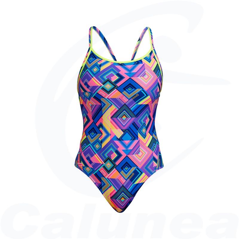 Image du produit Women's swimsuit BE SQUARE DIAMONDBACK FUNKITA - boutique Calunéa