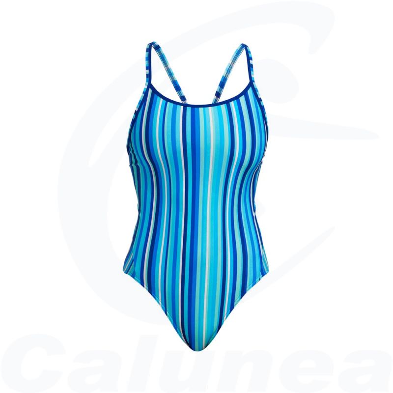 Image du produit Women's swimsuit LANE LINES DIAMONDBACK FUNKITA - boutique Calunéa