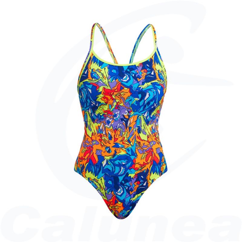Image du produit Women's swimsuit MIXED MESS DIAMONDBACK FUNKITA - boutique Calunéa