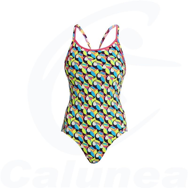 Image du produit Women's swimsuit TOUCAN DO IT DIAMONDBACK FUNKITA - boutique Calunéa