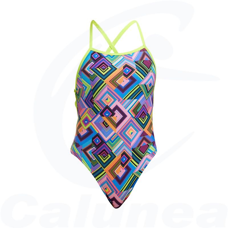 Image du produit Girl's swimsuit BOXANNE STRAPPED IN ONE FUNKITA - boutique Calunéa