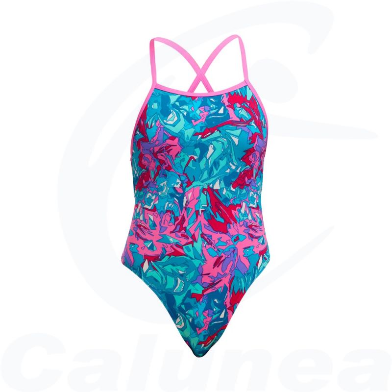 Image du produit Girl's swimsuit MANGA MAD STRAPPED IN ONE FUNKITA - boutique Calunéa