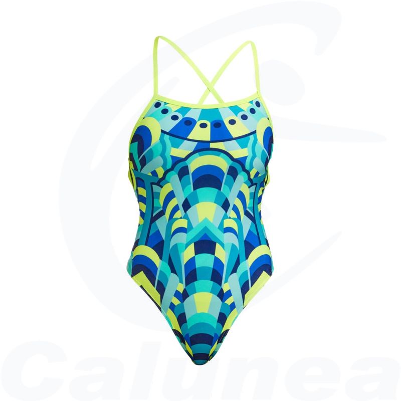 Image du produit Women's swimsuit CIRQUE DU SWIM STRAPPED IN FUNKITA - boutique Calunéa