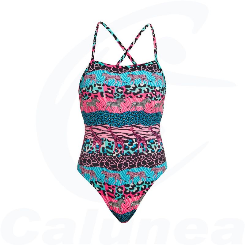 Image du produit Women's swimsuit WILD THINGS STRAPPED IN FUNKITA - boutique Calunéa