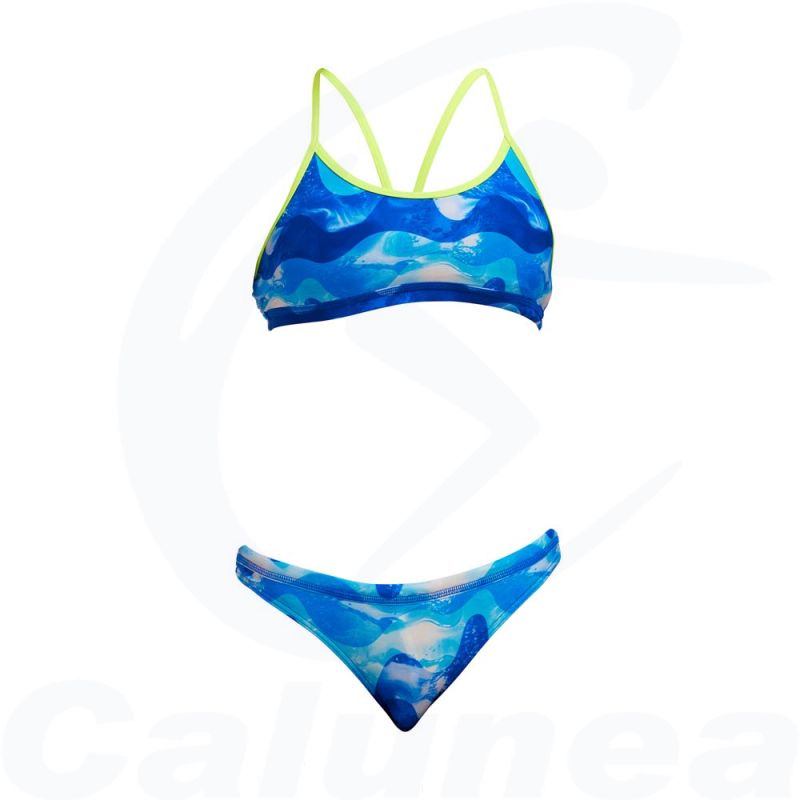 Image du produit Girl's 2-pieces swimsuit / Bikini DIVE IN RACERBACK FUNKITA - boutique Calunéa