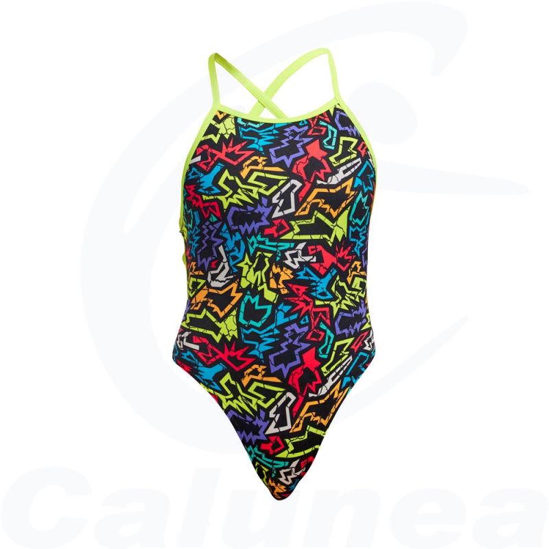 Image du produit Girl's swimsuit FUNK ME TIE ME TIGHT FUNKITA - boutique Calunéa