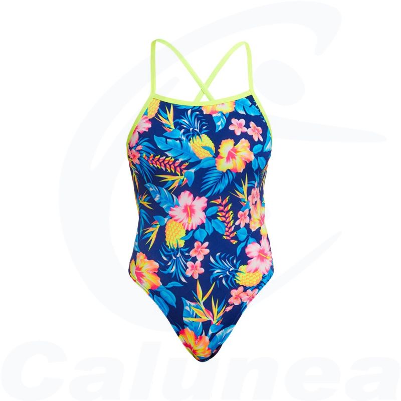 Image du produit Women's swimsuit IN BLOOM TIE ME TIGHT FUNKITA - boutique Calunéa