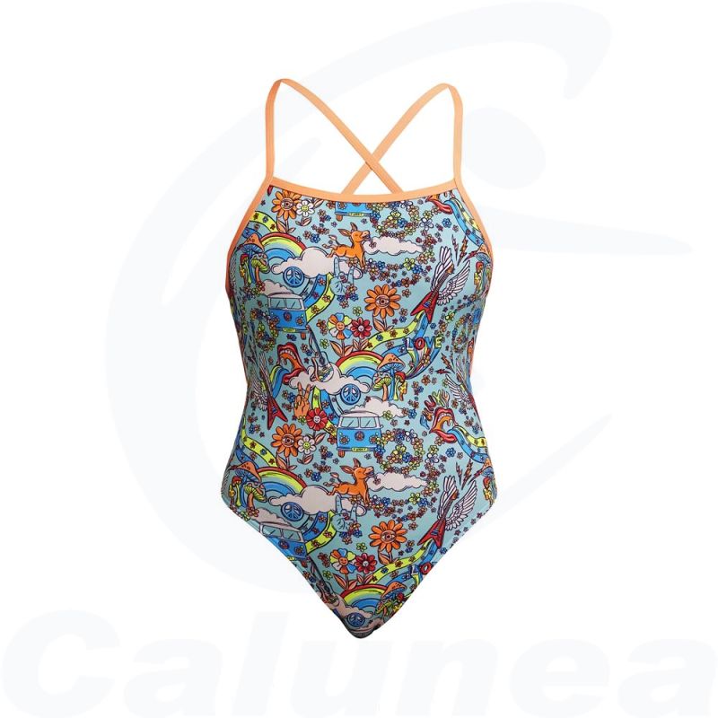 Image du produit Women's swimsuit SUNNY BUNNY TIE ME TIGHT FUNKITA - boutique Calunéa