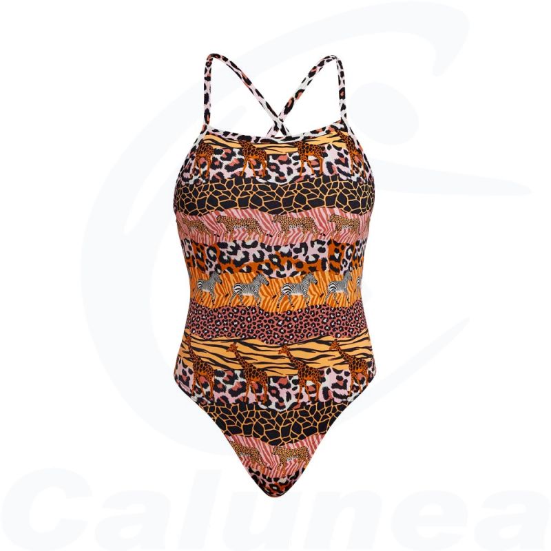 Image du produit Women's swimsuit ZOO LIFE TIE ME TIGHT FUNKITA - boutique Calunéa