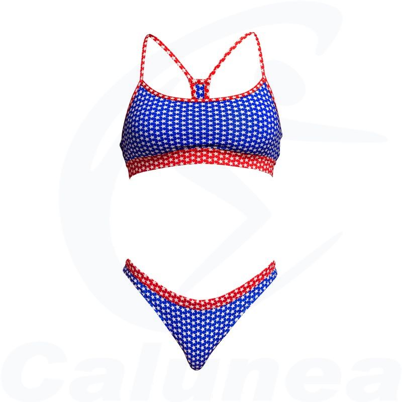 Image du produit Female 2-pieces swimsuit / Bikini STARLIGHT CROP TOP FUNKITA - boutique Calunéa