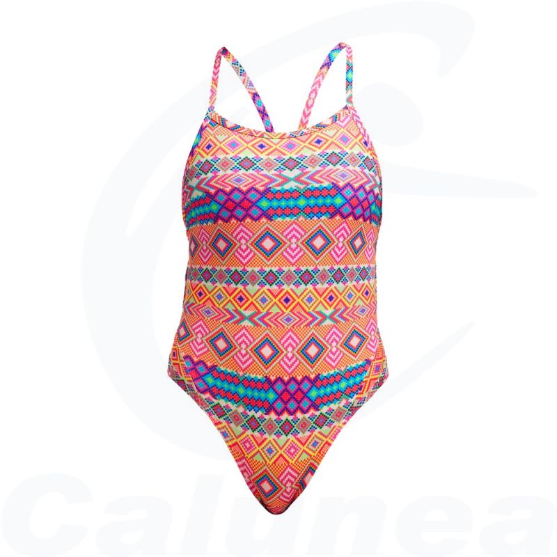 Image du produit Girl's swimsuit DEVIL IN DETAIL TWISTED FUNKITA - boutique Calunéa