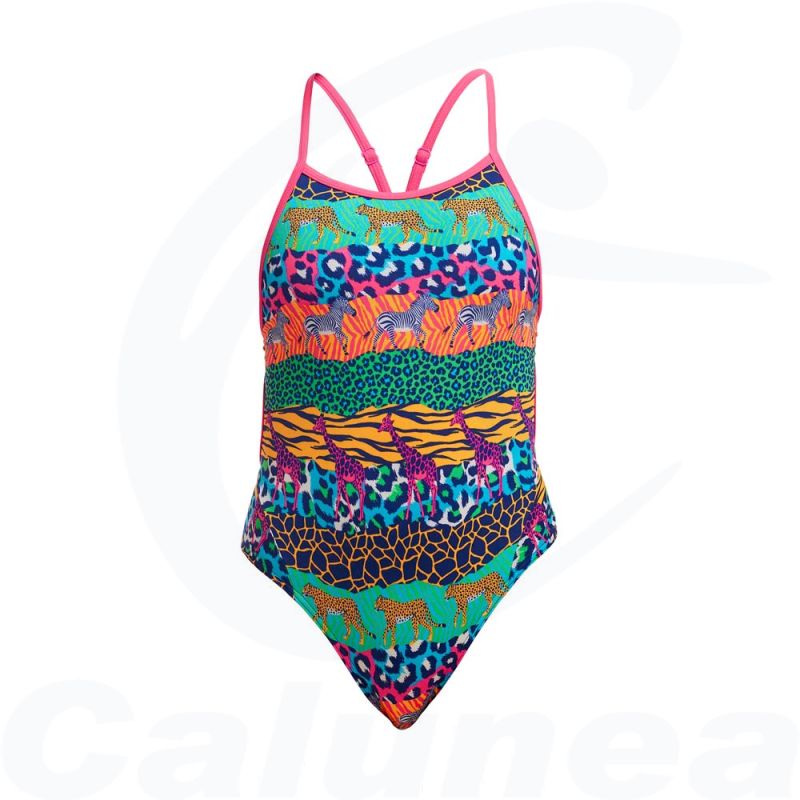 Image du produit Girl's swimsuit GONE-WILD TWISTED FUNKITA - boutique Calunéa