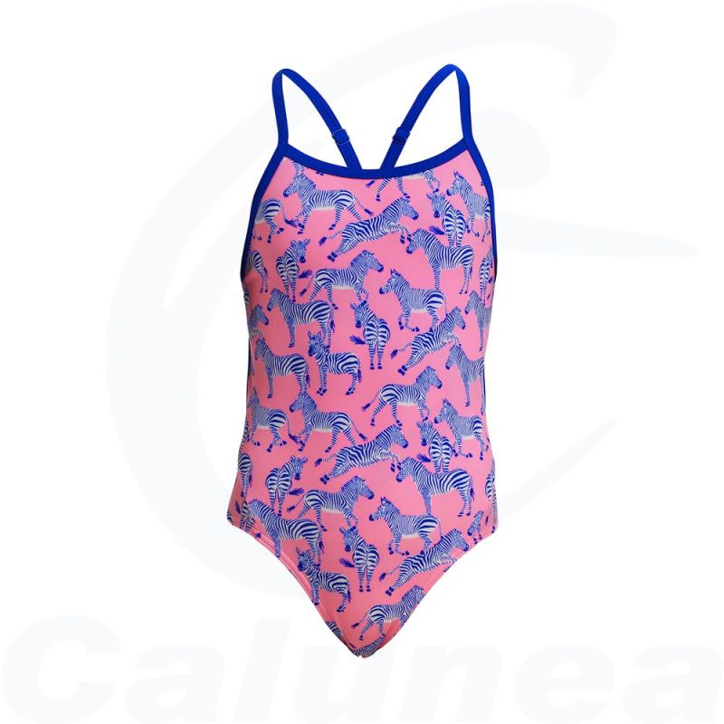 Image du produit Girl's swimsuit TWINKLE TOES TWISTED FUNKITA - boutique Calunéa