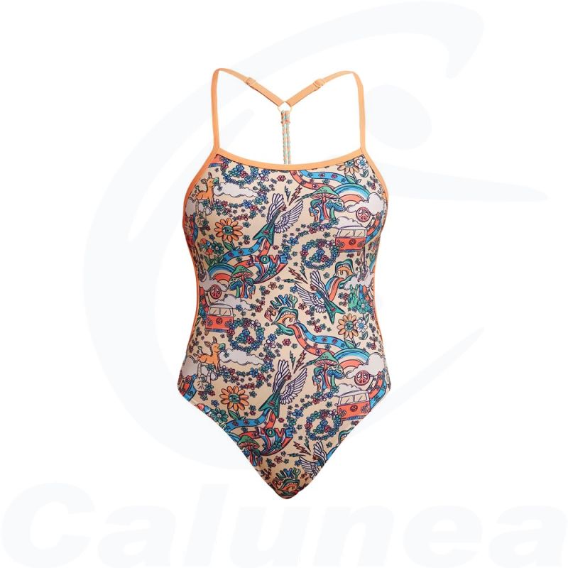 Image du produit Women's swimsuit FREE LOVE TWISTED FUNKITA - boutique Calunéa