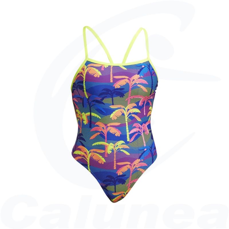 Image du produit Women's swimsuit PALM A LOT SINGLE STRENGTH FUNKITA - boutique Calunéa