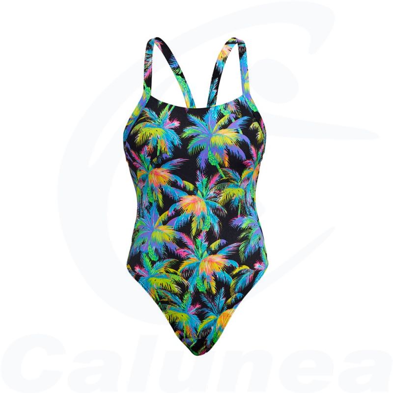 Image du produit Women's swimsuit PARADISE PLEASE BRACE FREE FUNKITA - boutique Calunéa
