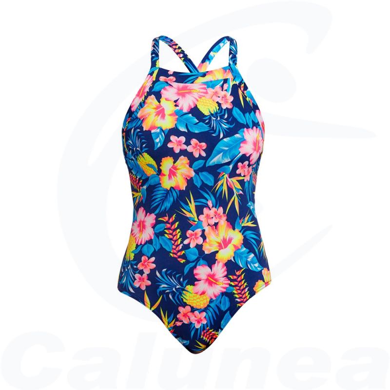 Image du produit Women's swimsuit IN BLOOM SKY HI FUNKITA - boutique Calunéa