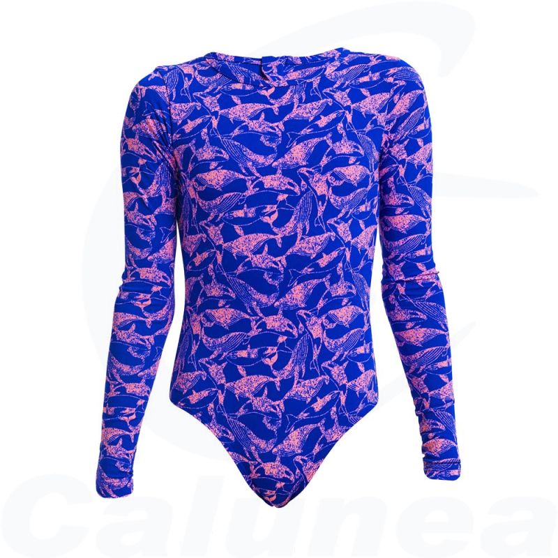 Image du produit Girls swimsuit with zipper MINKY PINKY LONG SHOT FUNKITA - boutique Calunéa