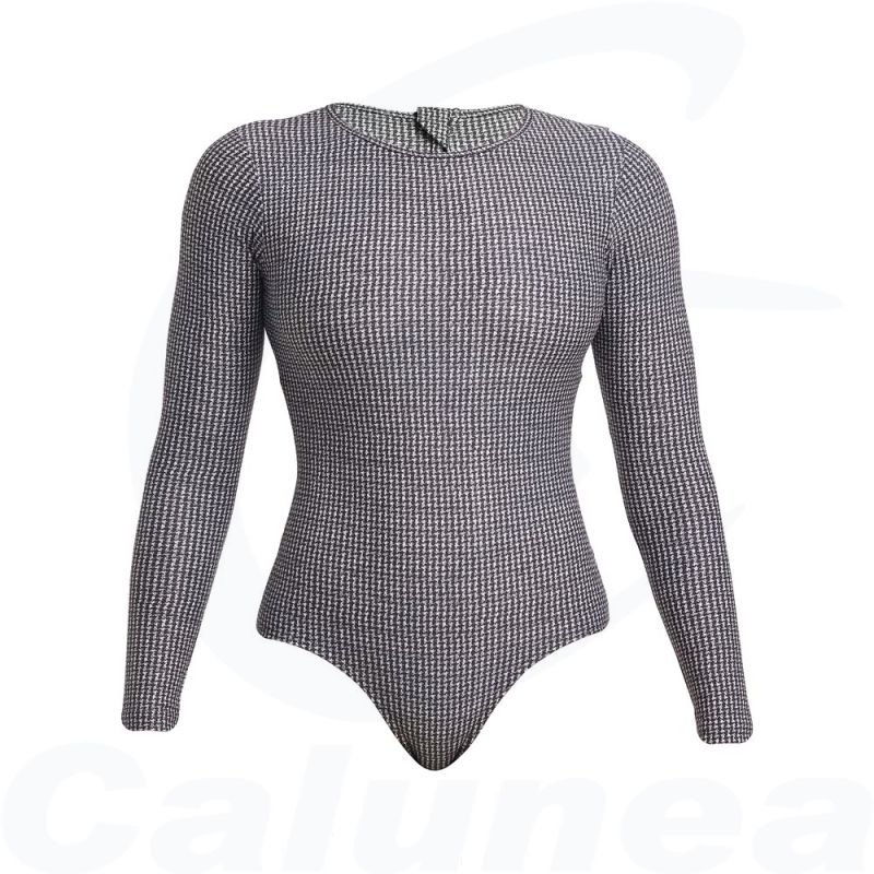 Image du produit Women's swimsuit with zipper DARK HOUND LOVE COVER ON FUNKITA - boutique Calunéa