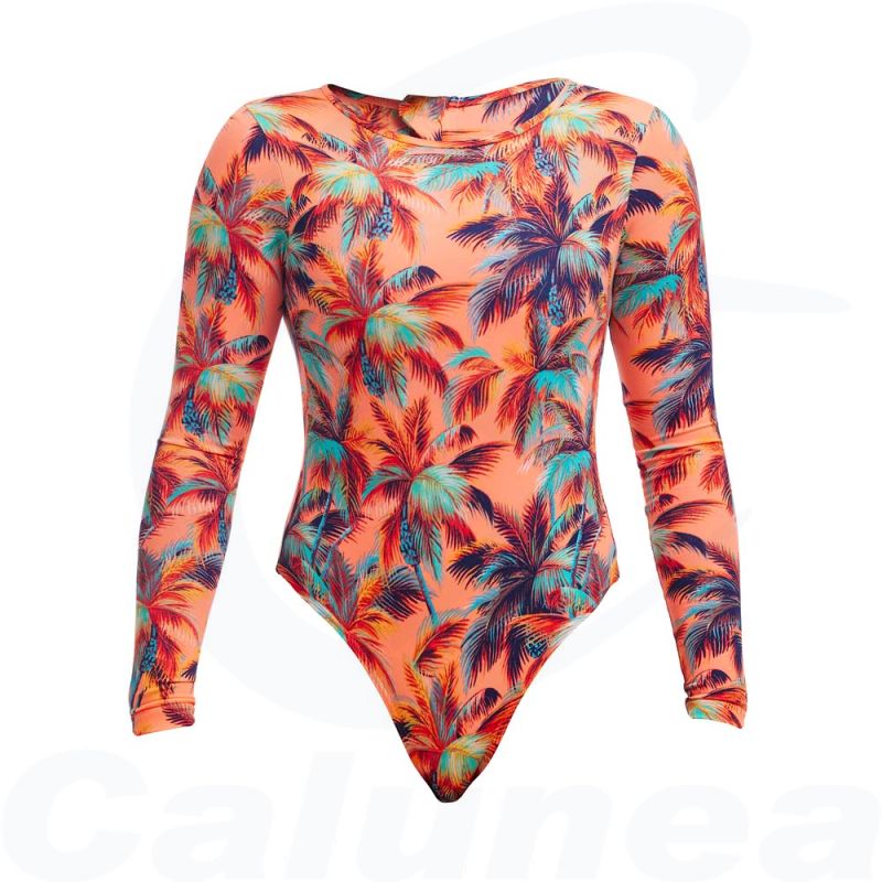 Image du produit Girls swimsuit with zipper SAND STORM LONG SHOT FUNKITA - boutique Calunéa