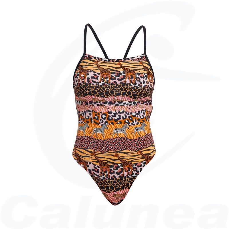 Image du produit Women's swimsuit ZOO LIFE SINGLE STRENGTH FUNKITA - boutique Calunéa