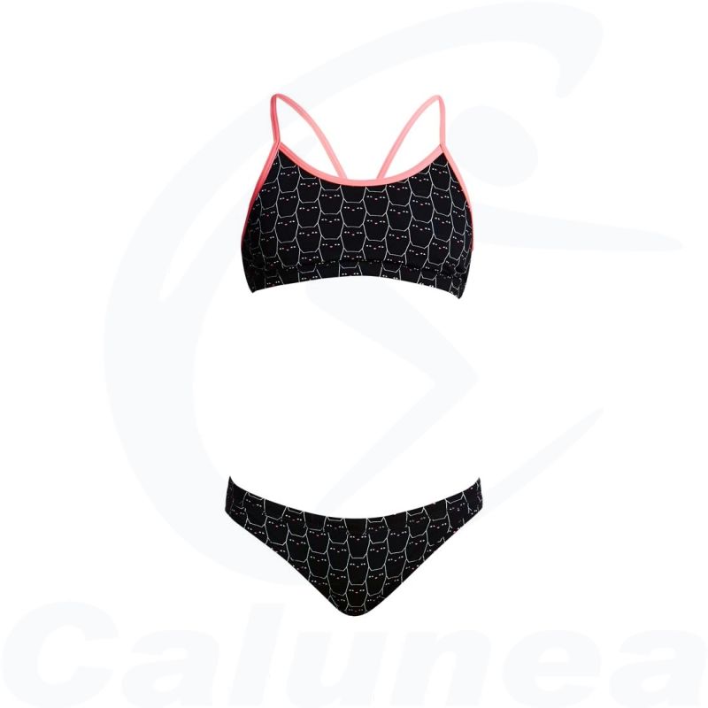 Image du produit Girl's 2-pieces swimsuit / Bikini NIGHT CAT FUNKITA - boutique Calunéa