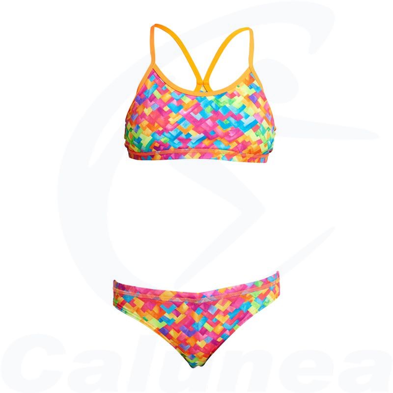Image du produit Girl's 2-pieces swimsuit / Bikini STROKE RATE RACERBACK FUNKITA - boutique Calunéa