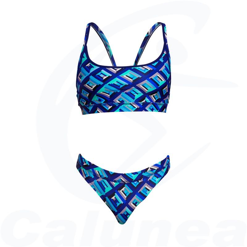 Image du produit Female 2-pieces swimsuit / Bikini BLUE BUNKERS FUNKITA - boutique Calunéa