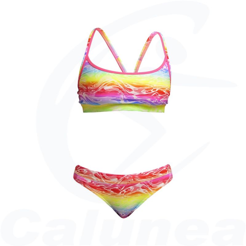 Image du produit Female 2-pieces swimsuit / Bikini LAKE ACID FUNKITA - boutique Calunéa