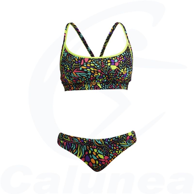 Image du produit Female 2-pieces swimsuit / Bikini SPOT ME FUNKITA - boutique Calunéa