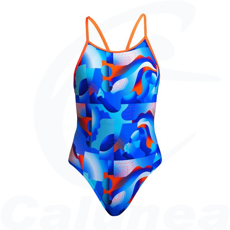 Image du produit Girl's swimsuit BATTLE BLUE DIAMONDBACK FUNKITA - boutique Calunéa