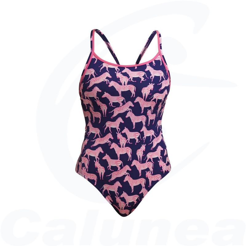 Image du produit Women's swimsuit SWEET STRIPES DIAMONDBACK FUNKITA - boutique Calunéa