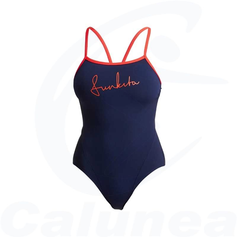 Image du produit Women's swimsuit OCEAN FIRE SINGLE STRAP FUNKITA - boutique Calunéa