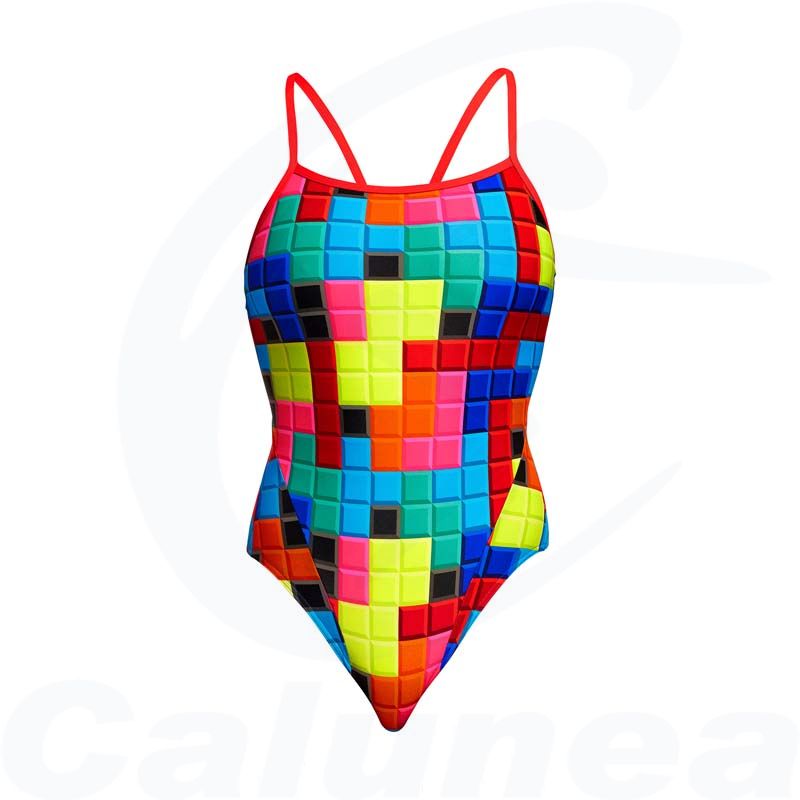 Image du produit Women's swimsuit BLOCKED SINGLE STRAP FUNKITA - boutique Calunéa