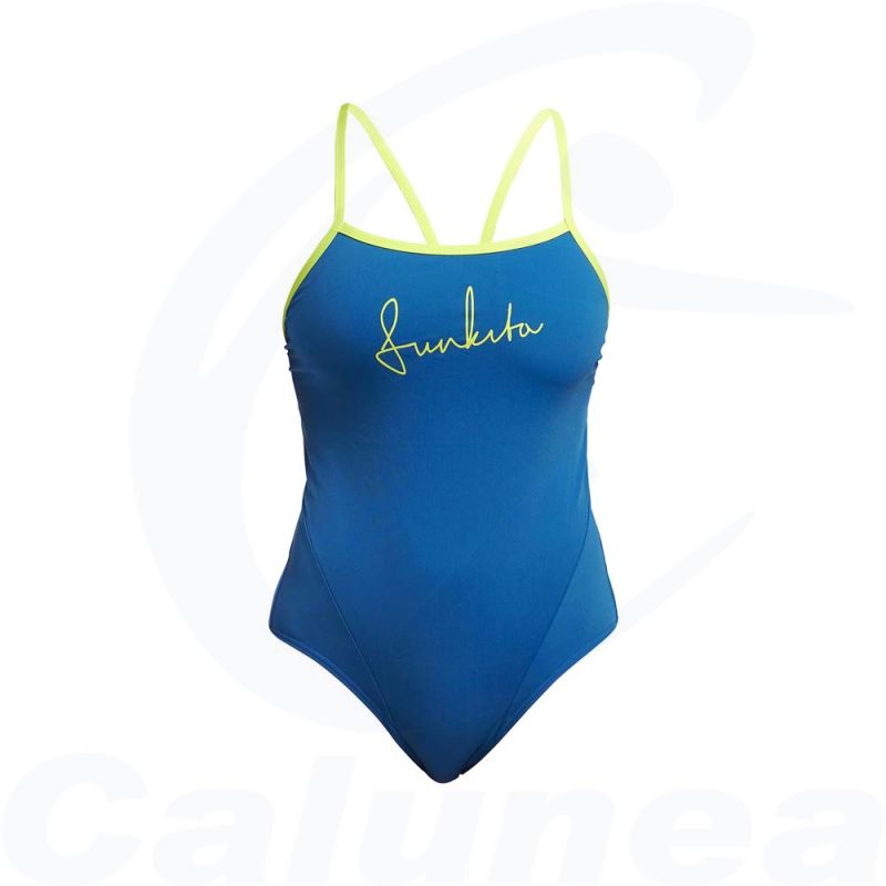 Image du produit Women's swimsuit GLACIAR GLAM SINGLE STRAP FUNKITA - boutique Calunéa