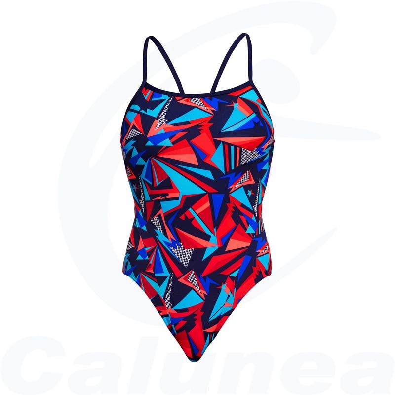Image du produit Women's swimsuit PATRIOT BEAT SINGLE STRAP FUNKITA - boutique Calunéa