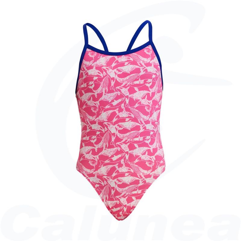 Image du produit Girl's swimsuit BEACHED BAE SINGLE STRAP FUNKITA - boutique Calunéa