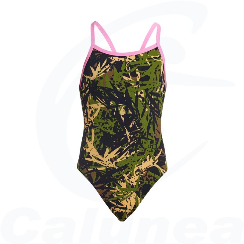 Image du produit Girl's swimsuit GIGI JO JO SINGLE STRAP FUNKITA - boutique Calunéa