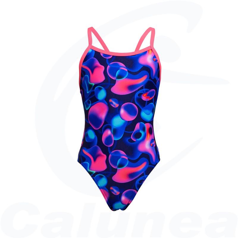 Image du produit Girl's swimsuit LIQUID LIGHTS SINGLE STRAP FUNKITA - boutique Calunéa