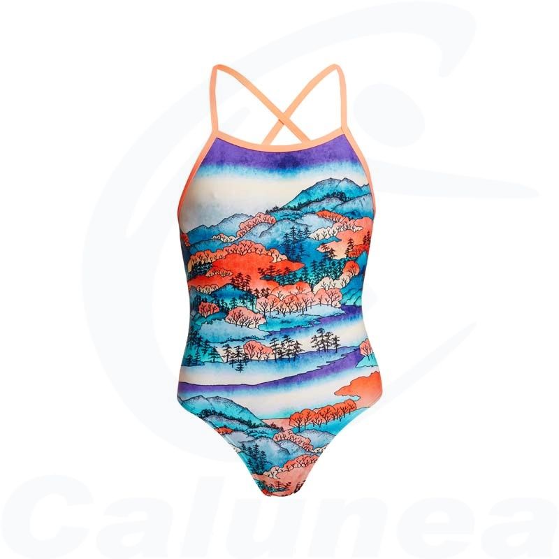 Image du produit Girl's swimsuit  MISTY MOUNTAIN STRAPPED IN FUNKITA - boutique Calunéa