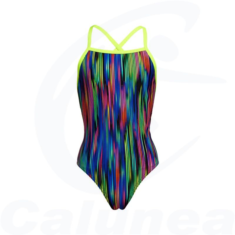 Image du produit Girl's swimsuit RAIN DOWN STRAPPED IN ONE FUNKITA - boutique Calunéa