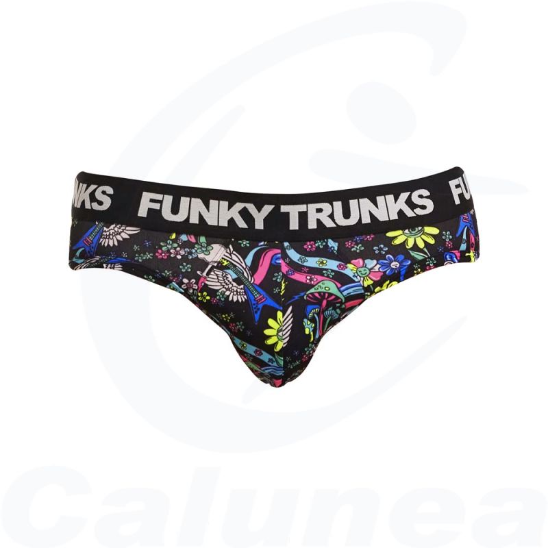 Image du produit Man's underwear briefs HIPPY DIPPY FUNKY TRUNKS - boutique Calunéa