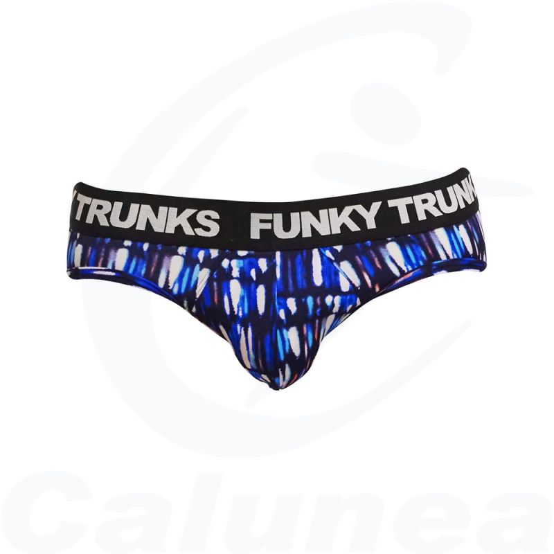 Image du produit Man's underwear briefs PERFECT TEETH FUNKY TRUNKS - boutique Calunéa