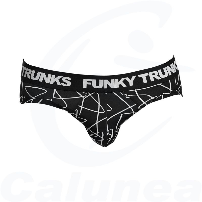 Image du produit Man's underwear briefs TEXTA MESS FUNKY TRUNKS - boutique Calunéa