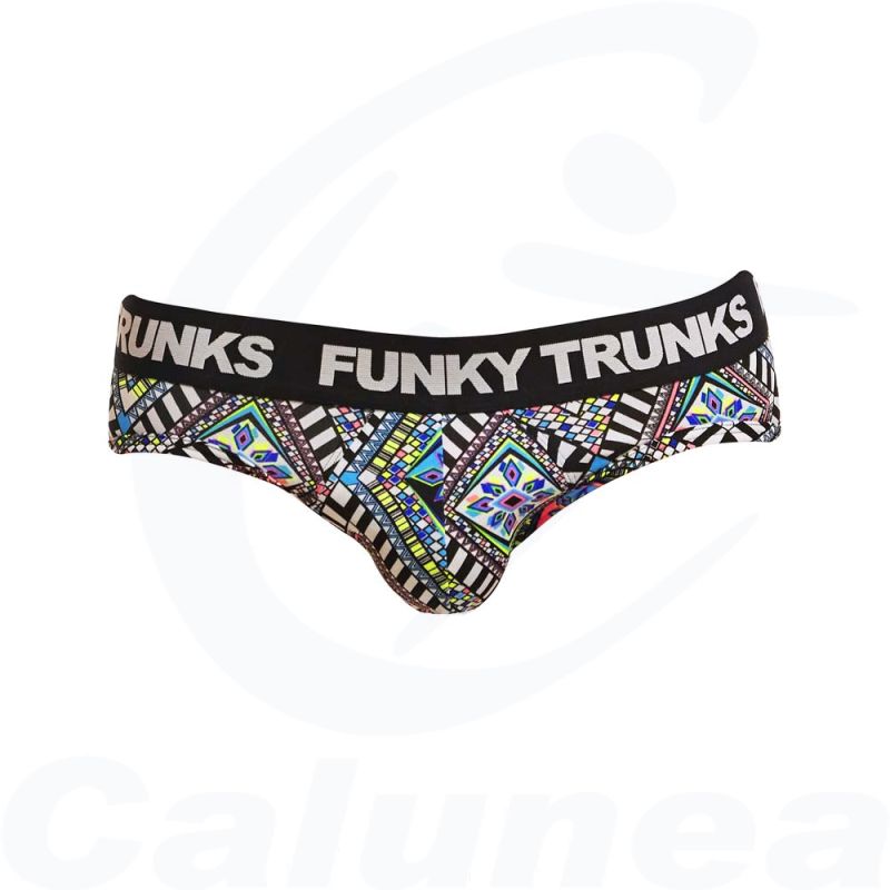 Image du produit Man's underwear briefs WEAVE PLEASE FUNKY TRUNKS - boutique Calunéa