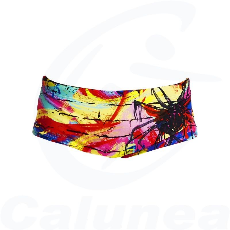 Image du produit Men's swimsuit INCY WINCY SIDEWINDER PLAIN FRONT TRUNK FUNKY TRUNKS - boutique Calunéa