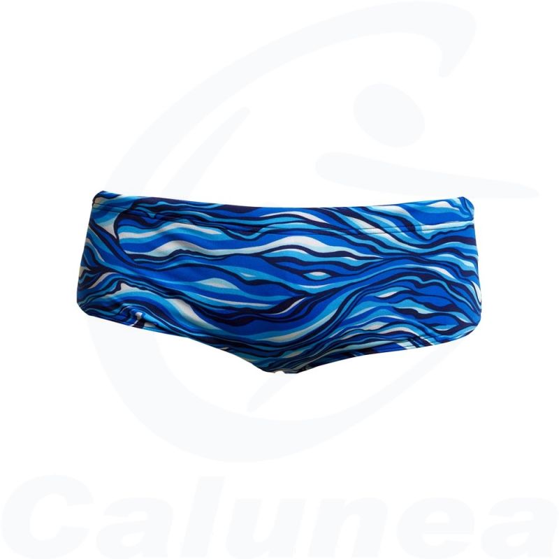 Image du produit Boy's swimsuit WILD WATER SIDEWINDER PLAIN FRONT TRUNK FUNKY TRUNKS - boutique Calunéa