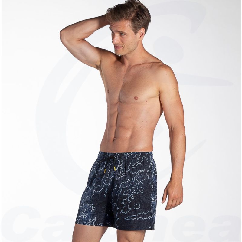 Image du produit Men's Beach Shorts KEMP BLACK AQUARAPID - boutique Calunéa